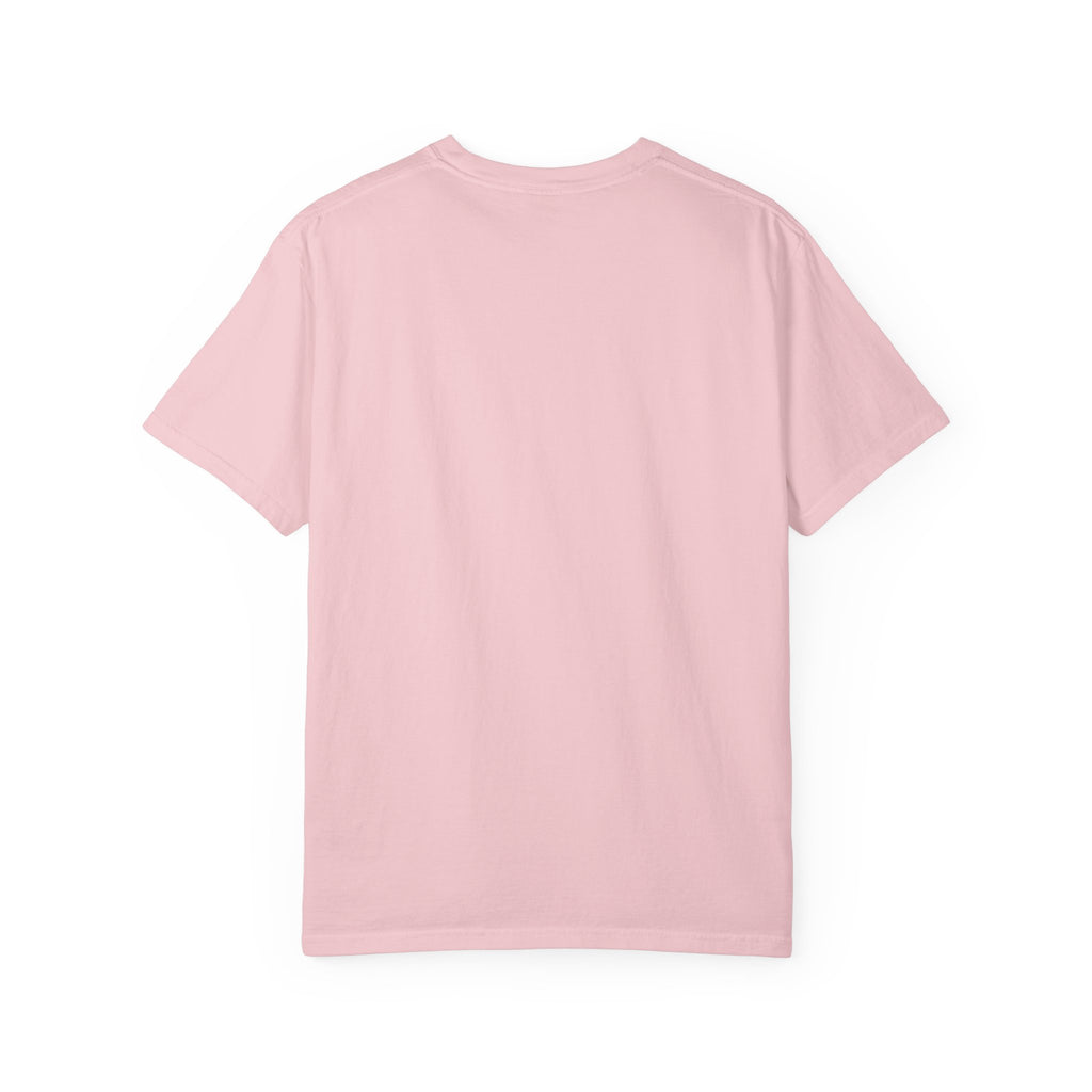 Pink t-shirt on a white background