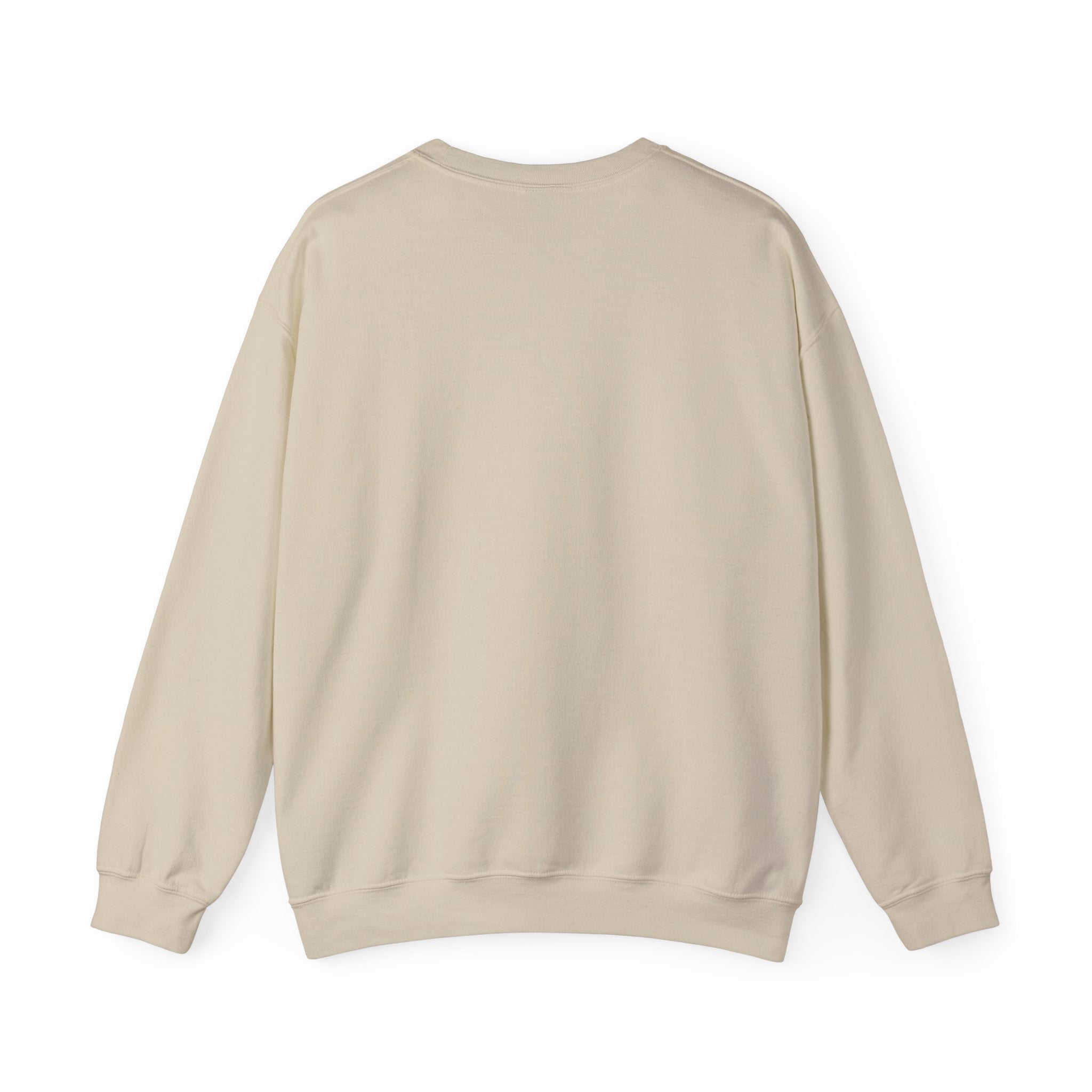 Beige sweatshirt on a white background