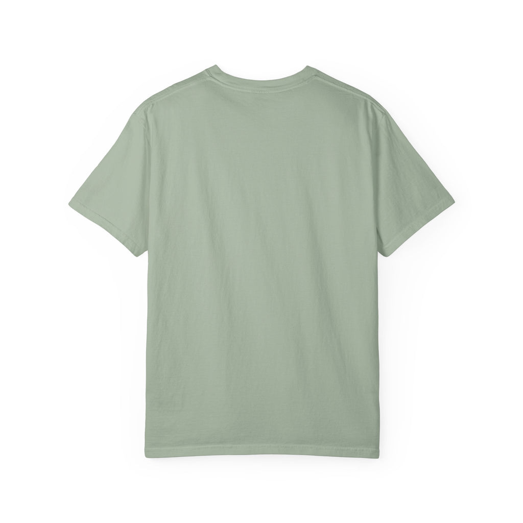 Light green t-shirt on a white background