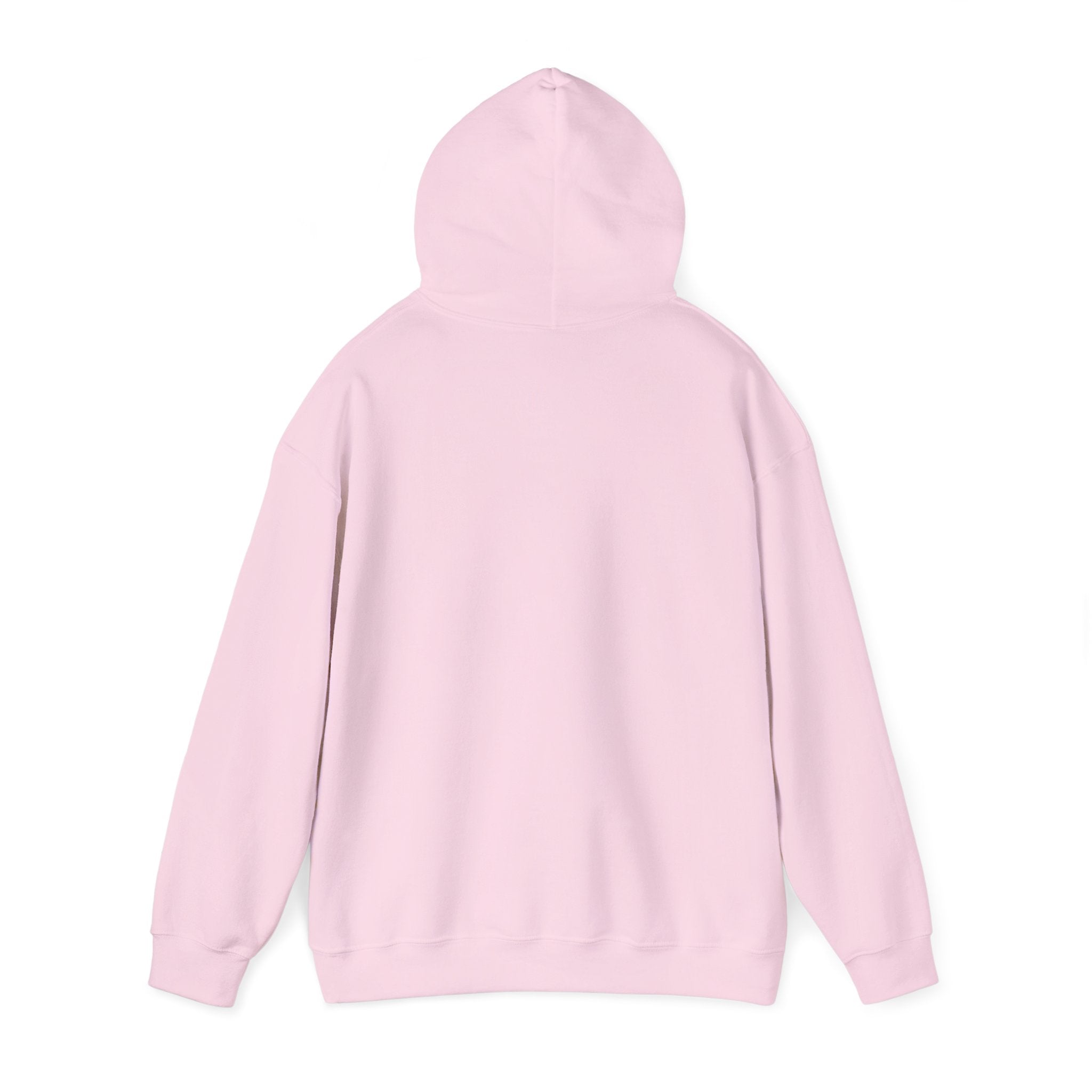 Pink hoodie on a white background