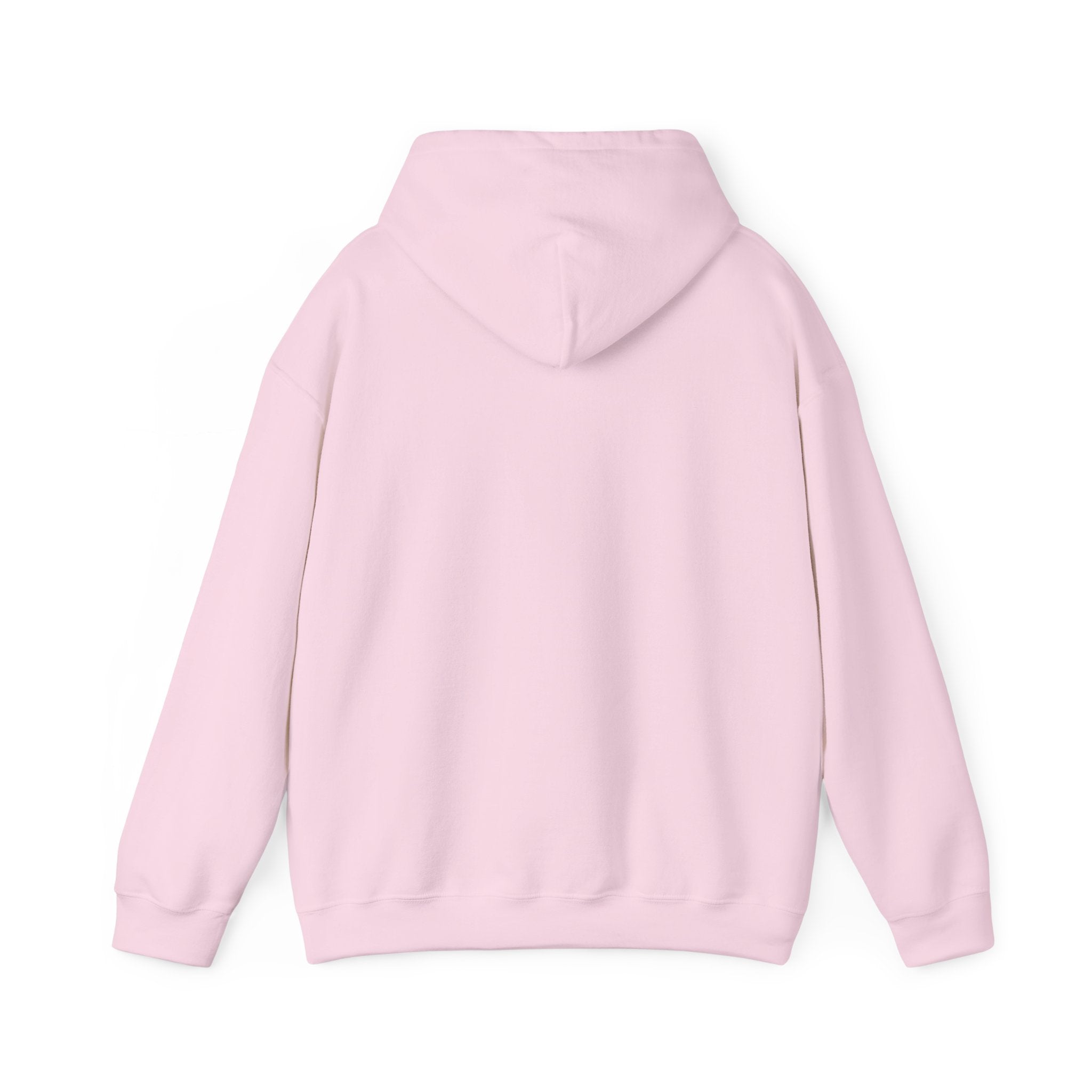 Pink hoodie on a white background