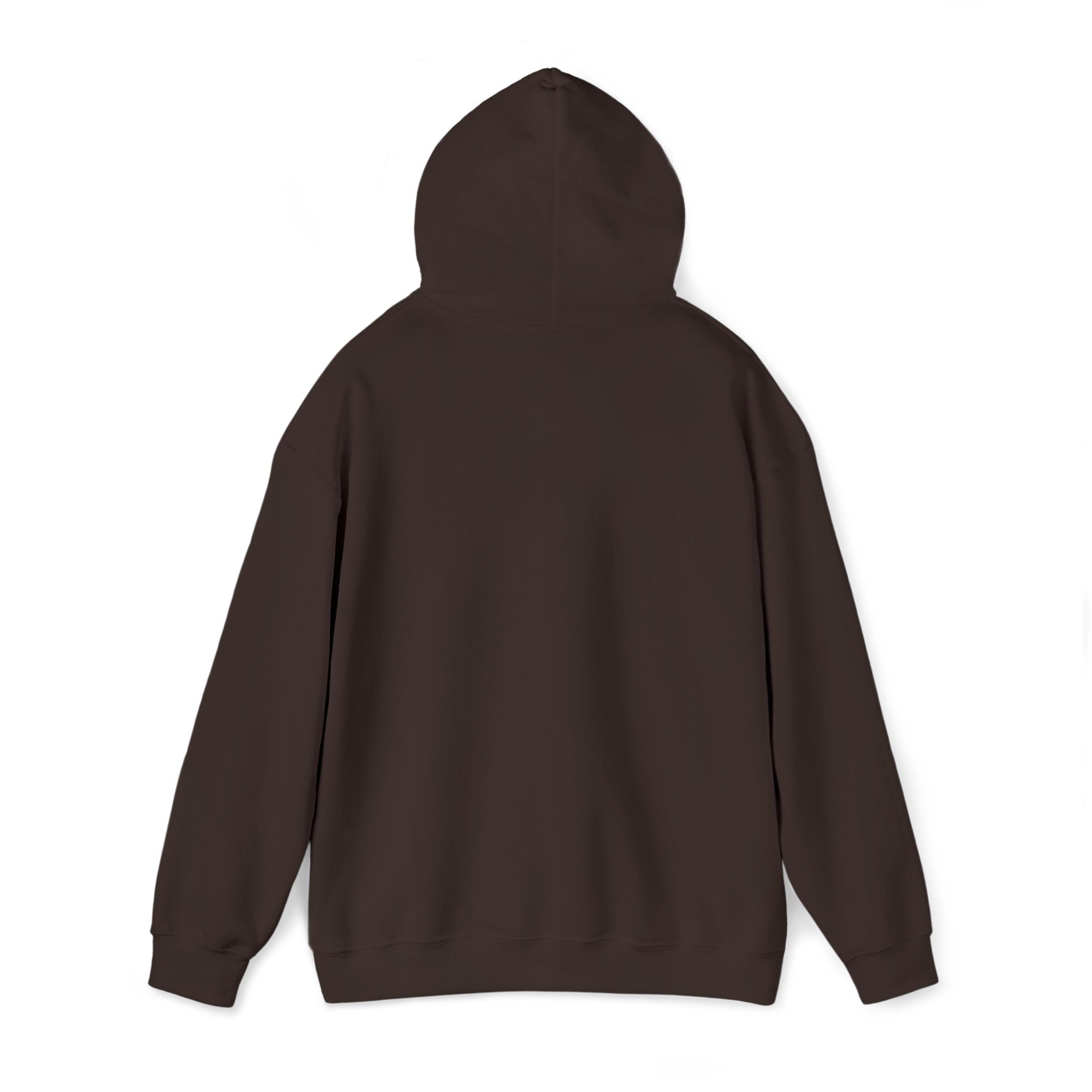 Brown hoodie on a white background