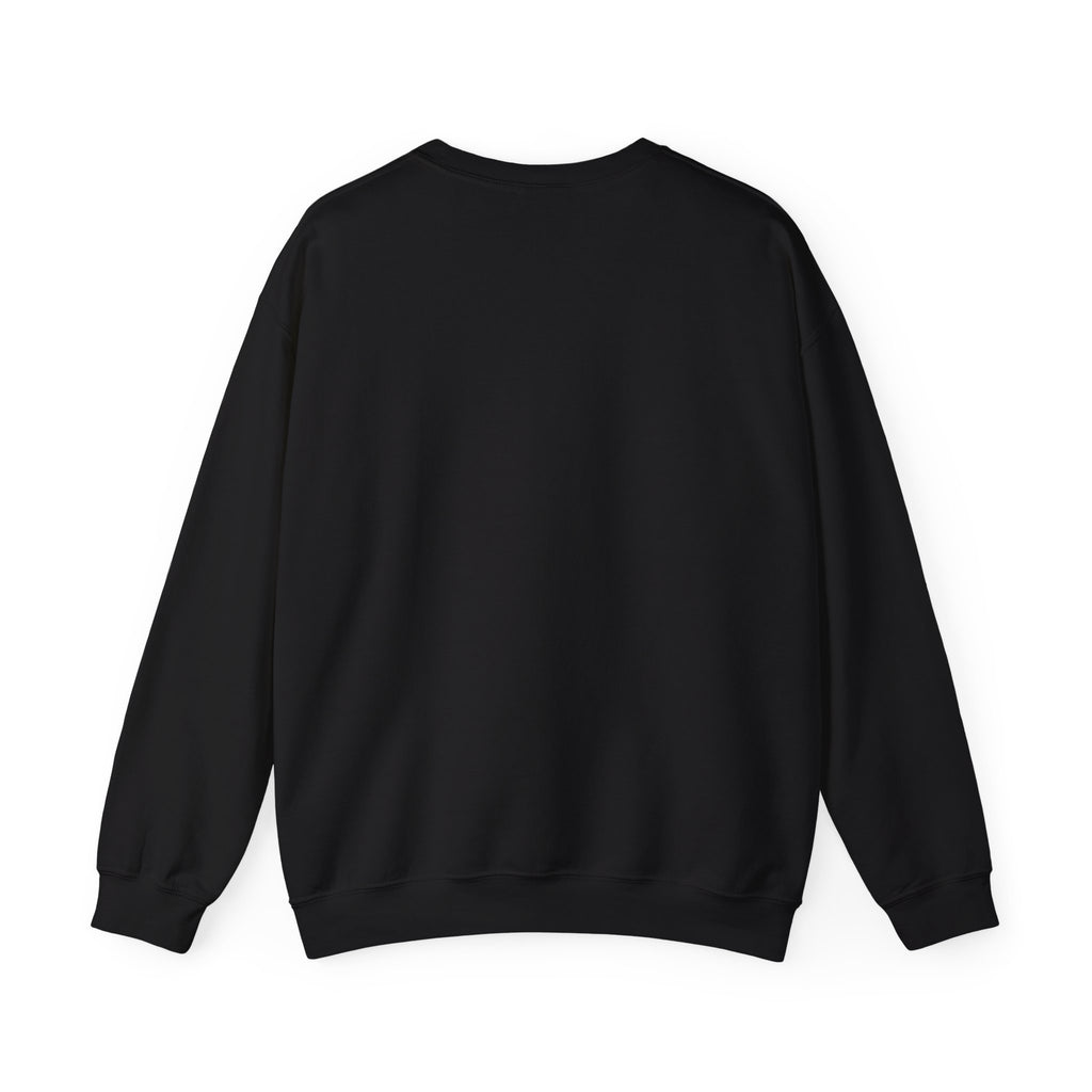 Black sweatshirt on a white background